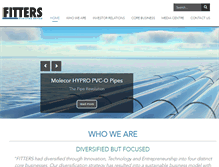 Tablet Screenshot of fittersgroup.com